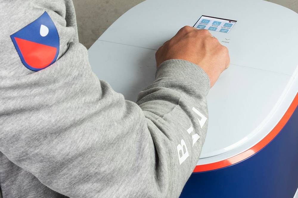 Bayard waterverzachter bediening